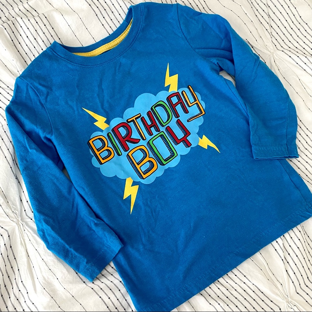 Cat & Jack birthday shirt 4T